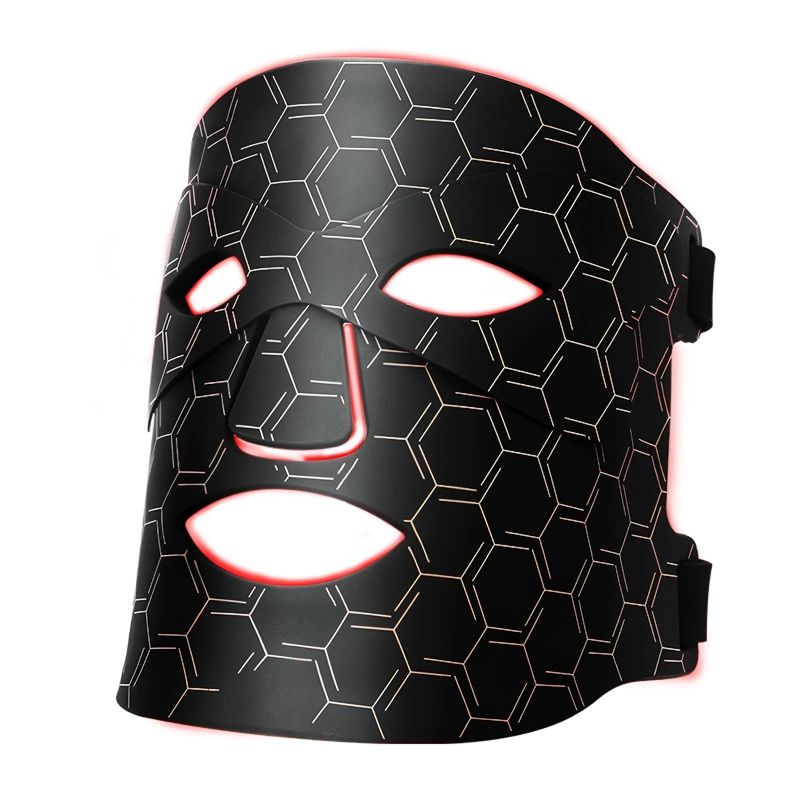 LED argi aurpegiko aurpegiko maskara edertasuna Argi gorriko terapia maskara